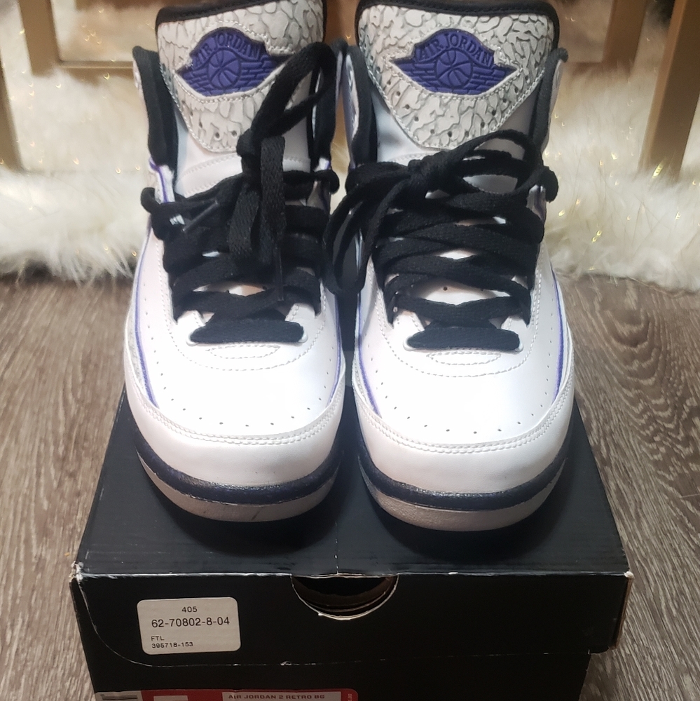 Jordan Retro 2s Concord size 5 big kids